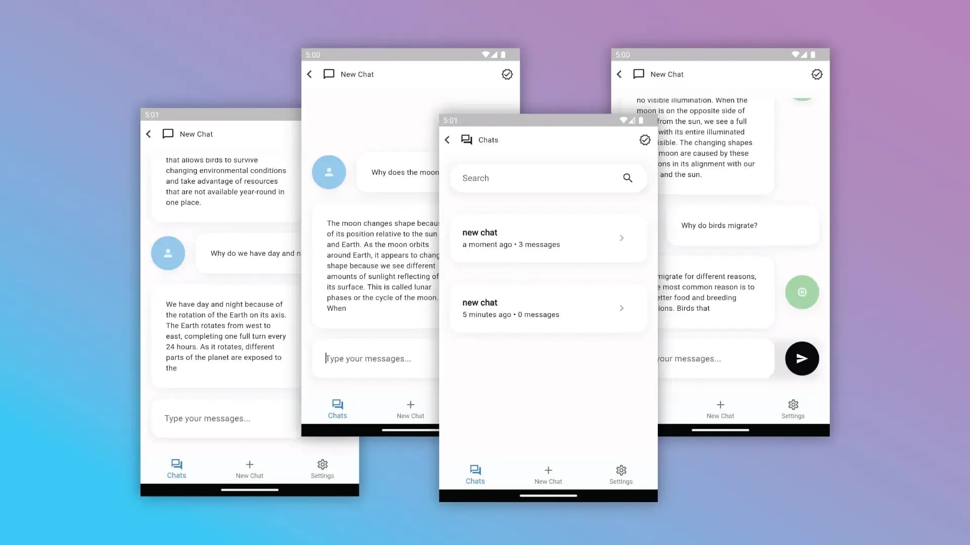 Flutter-based ChatGPT Mobile Client