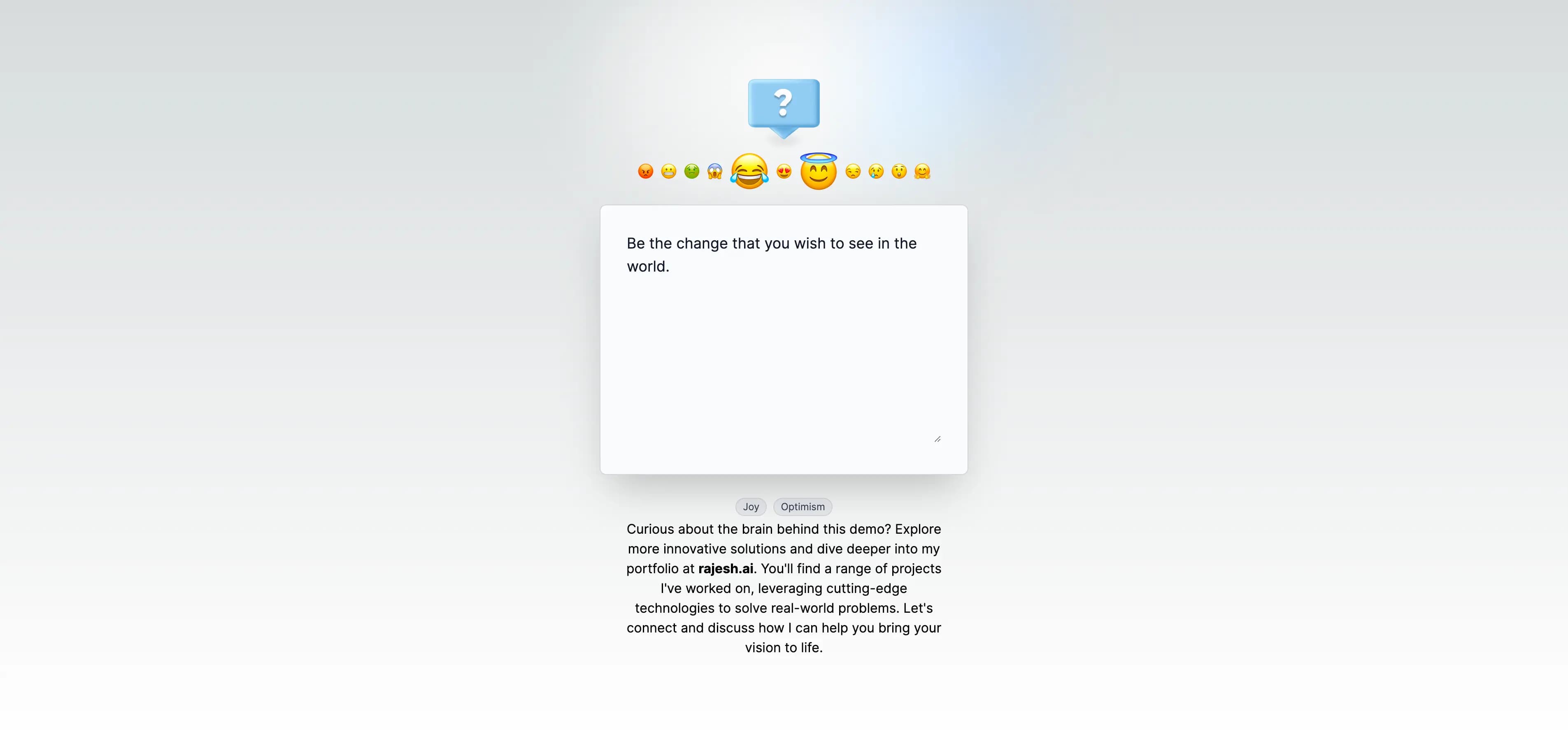 Emotibot - A Sentiment Analysis Application with BERT, Emoji Feedback, Next.js, and Docker